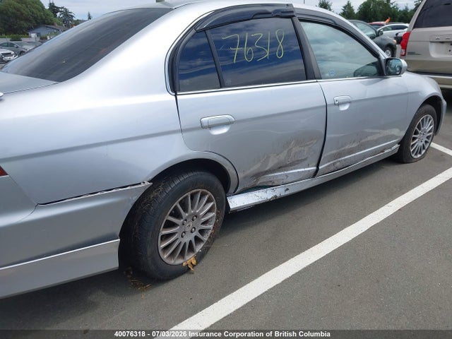 40076318 :رقم المزاد ، 2HHES35834H000427 vin ، 2004 Acura El Premium مزاد بيع