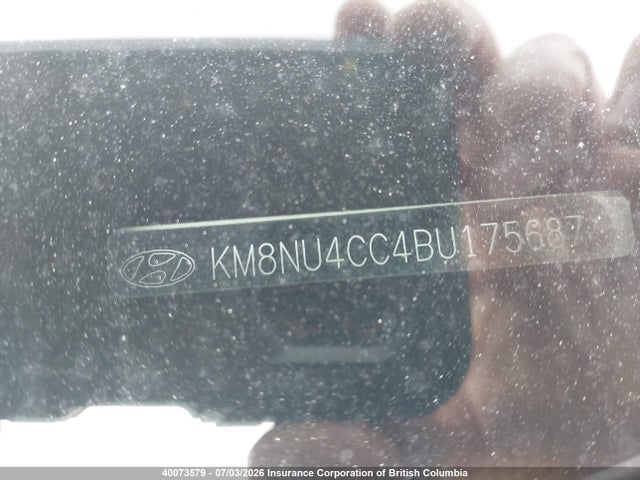 2011 Hyundai Veracruz Gls/limited მანქანა იყიდება აუქციონზე, vin: KM8NU4CC4BU175687, აუქციონის ნომერი: 40073579
