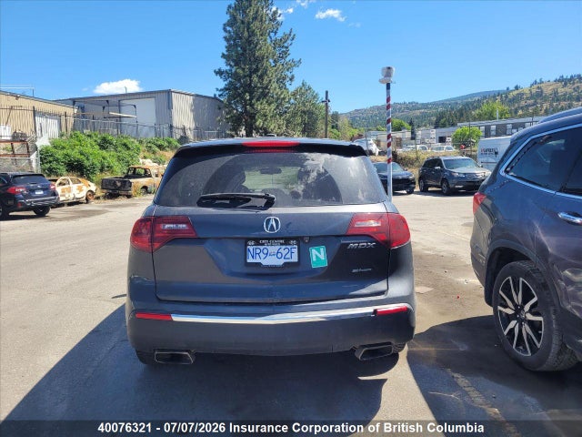 Продаж на аукціоні авто 2013 Acura Mdx, vin: 2HNYD2H66DH000981, номер лоту: 40076321