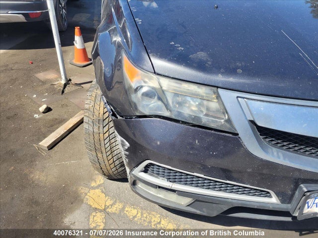 Продаж на аукціоні авто 2013 Acura Mdx, vin: 2HNYD2H66DH000981, номер лоту: 40076321