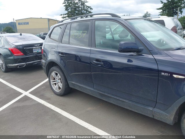 Aukcja sprzedaży 2007 Bmw X3, vin: WBXPC734X7WC95053, numer aukcji: 40076337