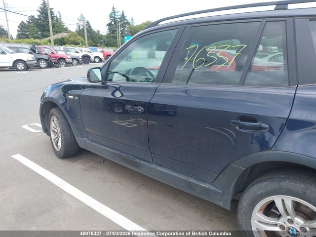 Aukcja sprzedaży 2007 Bmw X3, vin: WBXPC734X7WC95053, numer aukcji: 40076337