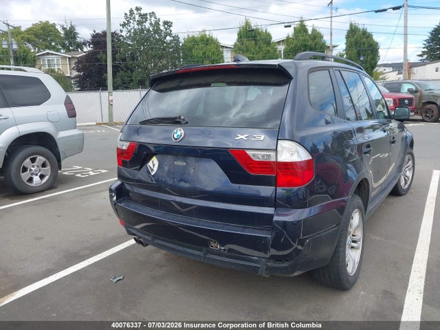 Aukcja sprzedaży 2007 Bmw X3, vin: WBXPC734X7WC95053, numer aukcji: 40076337