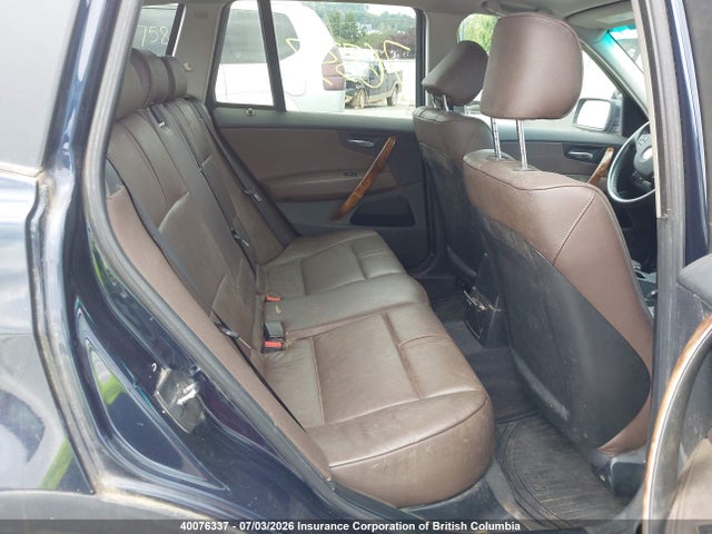Aukcja sprzedaży 2007 Bmw X3, vin: WBXPC734X7WC95053, numer aukcji: 40076337