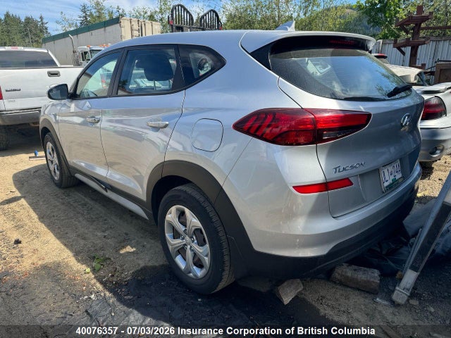 2019 Hyundai Tucson Se მანქანა იყიდება აუქციონზე, vin: KM8J23A47KU024224, აუქციონის ნომერი: 40076357