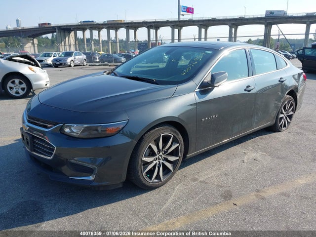 40076359 :رقم المزاد ، 1G1ZE5STXGF288090 vin ، 2016 Chevrolet Malibu Lt مزاد بيع