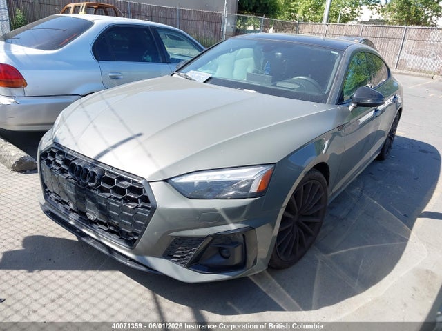 2024 Audi A5 Prestige 45 მანქანა იყიდება აუქციონზე, vin: WAUEACF57RA102021, აუქციონის ნომერი: 40071359