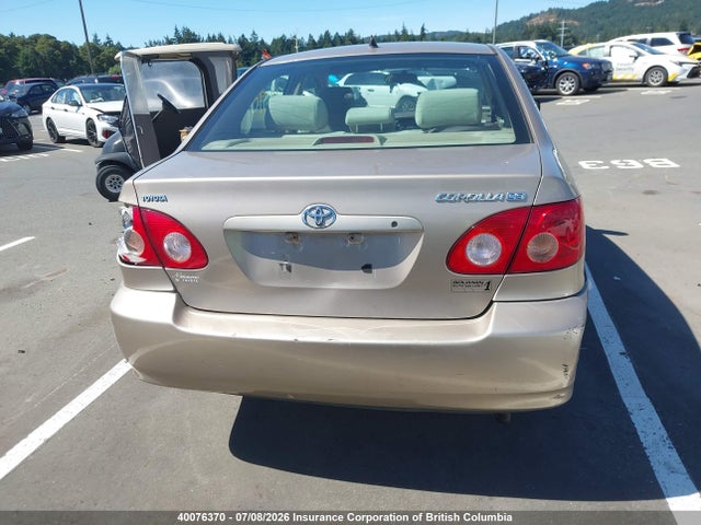 2005 Toyota Corolla Ce/le/s მანქანა იყიდება აუქციონზე, vin: 2T1BR32E65C889134, აუქციონის ნომერი: 40076370
