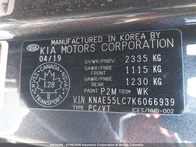 KIA Stinger Gt2 2019 KNAE55LC7K6066939 Image 9
