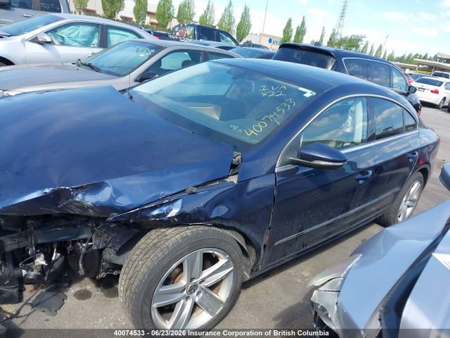 40074533 :رقم المزاد ، WVWBN7ANXDE507736 vin ، 2013 Volkswagen Cc Sport مزاد بيع