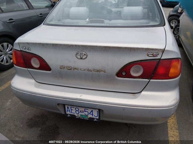 40071022 :رقم المزاد ، 2T1BR12E11C829423 vin ، 2001 Toyota Corolla Ce/le/s مزاد بيع