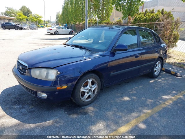 40076393 :رقم المزاد ، KMHDN55D82U056934 vin ، 2002 Hyundai Elantra Gls/gt مزاد بيع