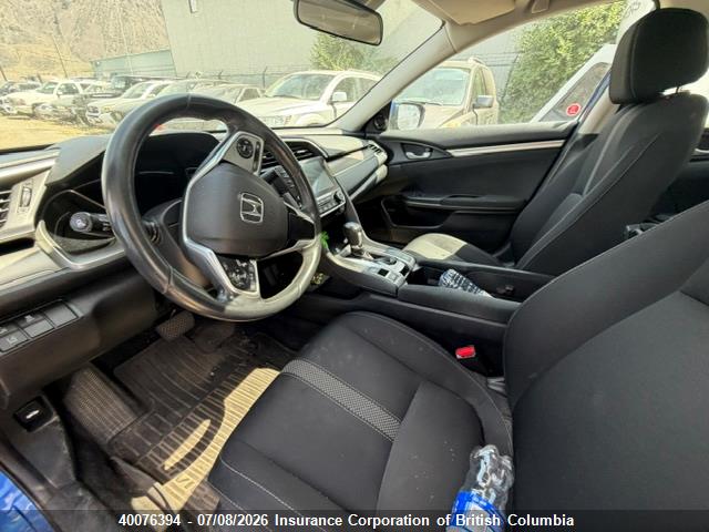Honda Civic 2019 2HGFC2F79KH043849 Image 9