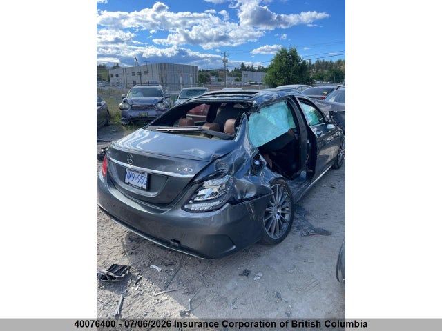 55SWF6EB4HU206603 Mercedes-Benz C 43 4mati Amg