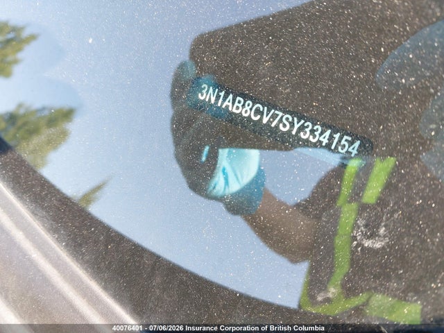 Aukcja sprzedaży 2025 Nissan Sentra Sv, vin: 3N1AB8CV7SY334154, numer aukcji: 40076401