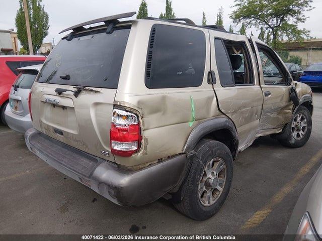 Продаж на аукціоні авто 2000 Nissan Pathfinder Le/se/xe, vin: JN8AR07Y9YW404532, номер лоту: 40071422