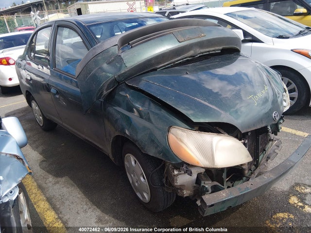 2002 Toyota Echo მანქანა იყიდება აუქციონზე, vin: JTDBT123320222595, აუქციონის ნომერი: 40072462