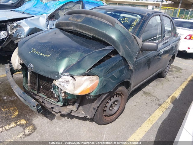 40072462 :رقم المزاد ، JTDBT123320222595 vin ، 2002 Toyota Echo مزاد بيع