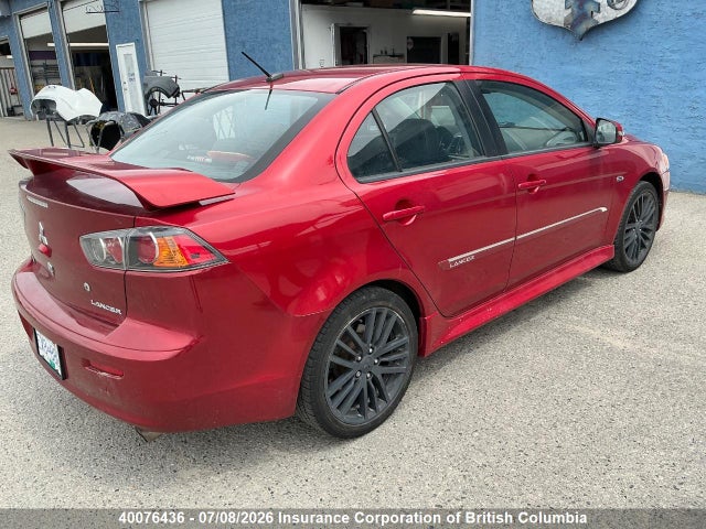 2016 Mitsubishi Lancer Gt მანქანა იყიდება აუქციონზე, vin: JA32U8FW6GU605102, აუქციონის ნომერი: 40076436