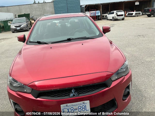 2016 Mitsubishi Lancer Gt მანქანა იყიდება აუქციონზე, vin: JA32U8FW6GU605102, აუქციონის ნომერი: 40076436