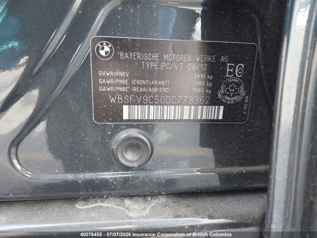 Продажа на аукционе авто 2013 Bmw M5, vin: WBSFV9C50DC773362, номер лота: 40076455