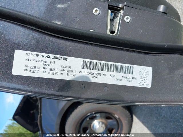 Dodge Charger Police 2019 2C3CDXAG1KH675770 Image 9