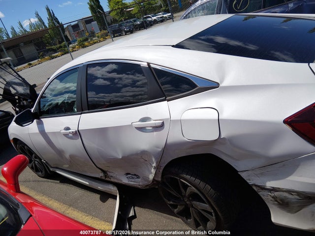 2019 Honda Civic Sport მანქანა იყიდება აუქციონზე, vin: 2HGFC2F88KH016862, აუქციონის ნომერი: 40073787