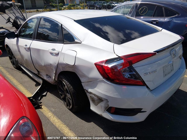 2019 Honda Civic Sport მანქანა იყიდება აუქციონზე, vin: 2HGFC2F88KH016862, აუქციონის ნომერი: 40073787