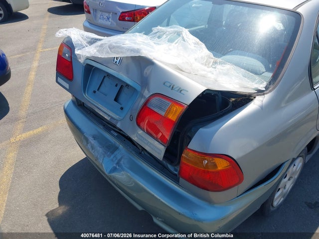 1999 Honda Civic მანქანა იყიდება აუქციონზე, vin: 2HGEJ6616XH920227, აუქციონის ნომერი: 40076481