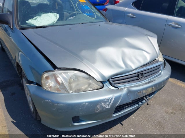 1999 Honda Civic მანქანა იყიდება აუქციონზე, vin: 2HGEJ6616XH920227, აუქციონის ნომერი: 40076481