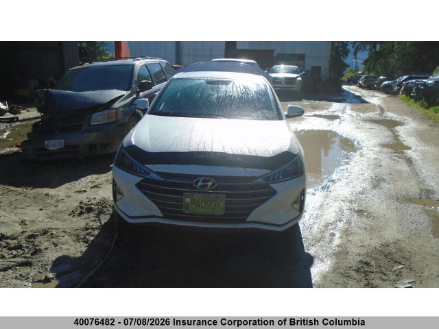 Продажа на аукционе авто 2020 Hyundai Elantra Sel/value/limited, vin: KMHD84LF3LU004392, номер лота: 40076482