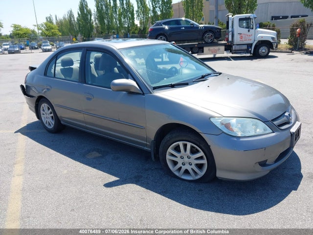 Продаж на аукціоні авто 2005 Honda Civic, vin: 2HGES16615H027701, номер лоту: 40076489