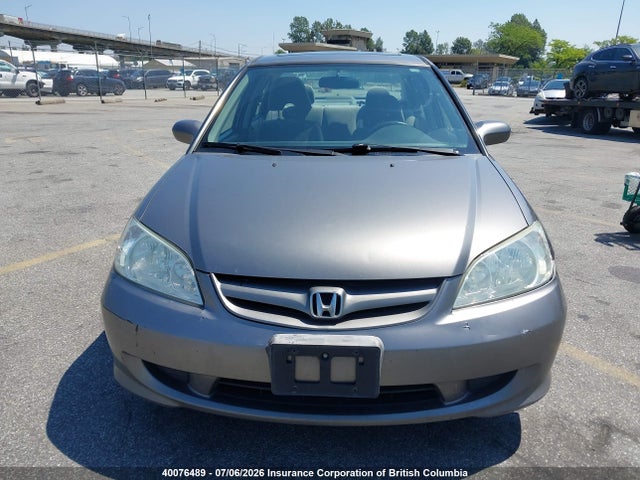2005 Honda Civic მანქანა იყიდება აუქციონზე, vin: 2HGES16615H027701, აუქციონის ნომერი: 40076489