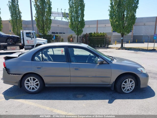 2005 Honda Civic მანქანა იყიდება აუქციონზე, vin: 2HGES16615H027701, აუქციონის ნომერი: 40076489