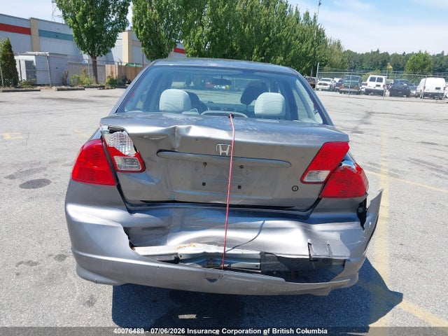 2005 Honda Civic მანქანა იყიდება აუქციონზე, vin: 2HGES16615H027701, აუქციონის ნომერი: 40076489