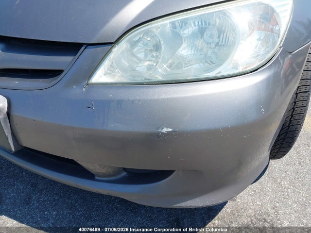 2005 Honda Civic მანქანა იყიდება აუქციონზე, vin: 2HGES16615H027701, აუქციონის ნომერი: 40076489