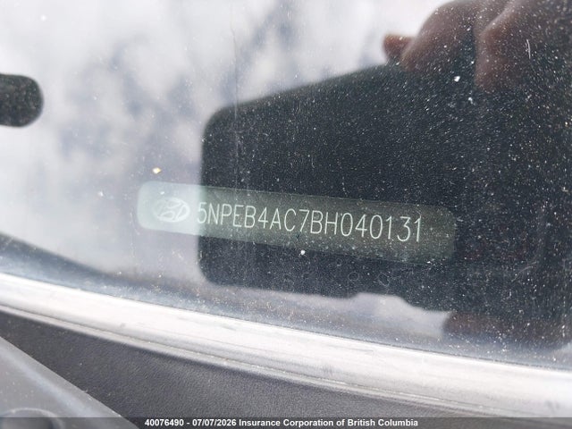 Продажа на аукционе авто 2011 Hyundai Sonata Gl, vin: 5NPEB4AC7BH040131, номер лота: 40076490