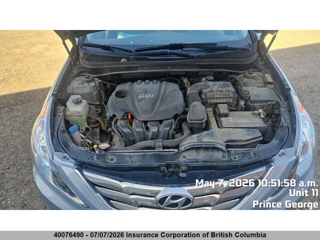 Продажа на аукционе авто 2011 Hyundai Sonata Gl, vin: 5NPEB4AC7BH040131, номер лота: 40076490