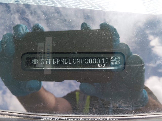 Toyota Corolla Le/xle 2022 5YFBPMBE6NP308310 Image 19