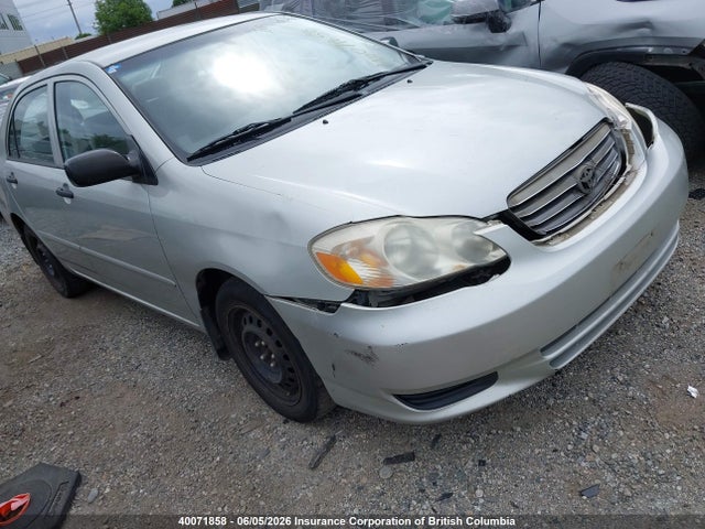 2004 Toyota Corolla Ce/le/s მანქანა იყიდება აუქციონზე, vin: 2T1BR32E14C788162, აუქციონის ნომერი: 40071858