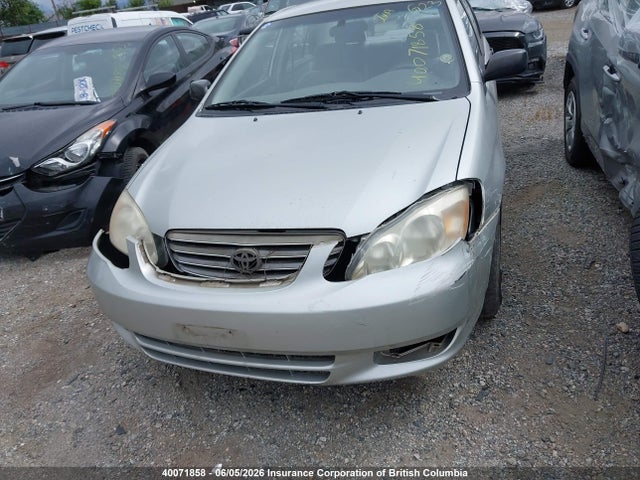 2004 Toyota Corolla Ce/le/s მანქანა იყიდება აუქციონზე, vin: 2T1BR32E14C788162, აუქციონის ნომერი: 40071858