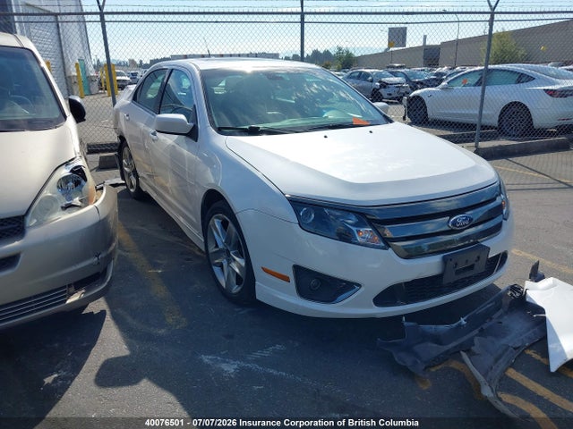 40076501 :رقم المزاد ، 3FAHP0DC8CR182849 vin ، 2012 Ford Fusion Sport مزاد بيع