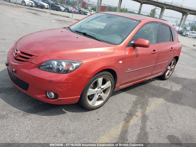 2004 Mazda 3 Hatchback მანქანა იყიდება აუქციონზე, vin: JM1BK143141212581, აუქციონის ნომერი: 40076506