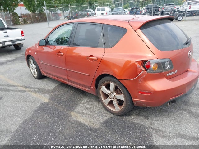 2004 Mazda 3 Hatchback მანქანა იყიდება აუქციონზე, vin: JM1BK143141212581, აუქციონის ნომერი: 40076506