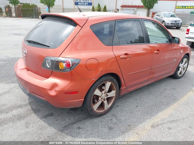 2004 Mazda 3 Hatchback მანქანა იყიდება აუქციონზე, vin: JM1BK143141212581, აუქციონის ნომერი: 40076506