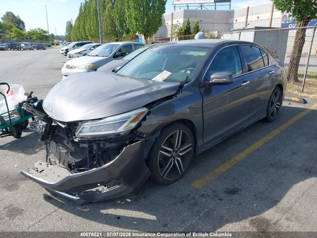Продаж на аукціоні авто 2017 Honda Accord Touring, vin: 1HGCR2F05HA805652, номер лоту: 40076521