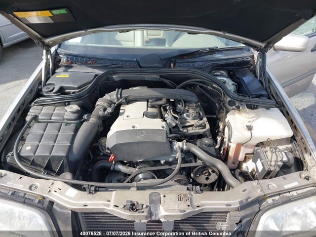 40076528 :رقم المزاد ، WDBHA23G3WF656587 vin ، 1998 Mercedes-benz C Class Classic (a5) مزاد بيع