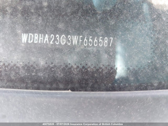 40076528 :رقم المزاد ، WDBHA23G3WF656587 vin ، 1998 Mercedes-benz C Class Classic (a5) مزاد بيع