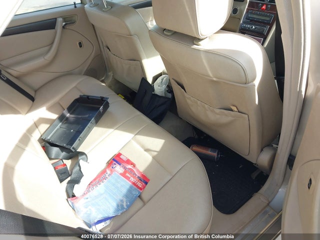 40076528 :رقم المزاد ، WDBHA23G3WF656587 vin ، 1998 Mercedes-benz C Class Classic (a5) مزاد بيع