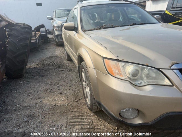 Aukcja sprzedaży 2008 Subaru Outback 2.5i, vin: 4S4BP61C087323270, numer aukcji: 40076535